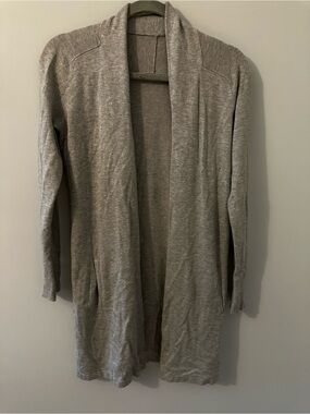 Inwear Women's Open-Front Cardigan - Light Gray
